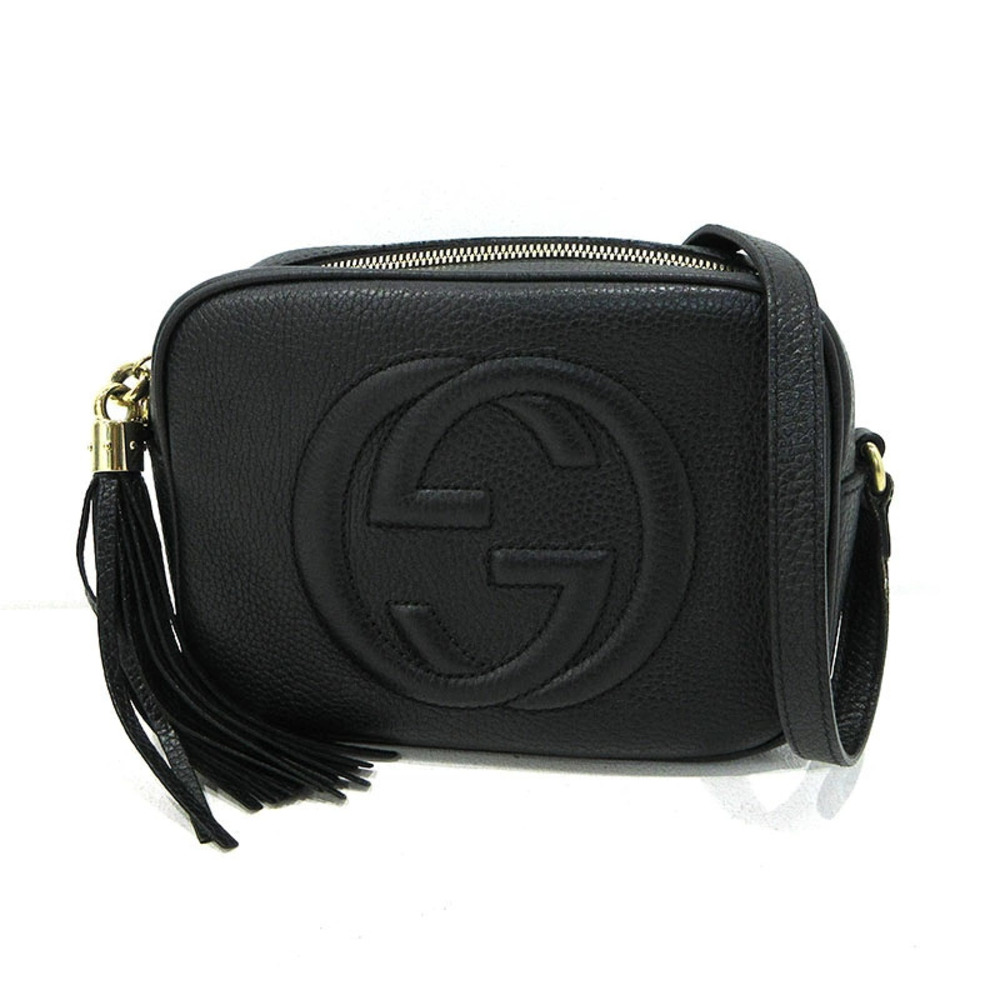 Gucci Soho Shoulder Bag Black